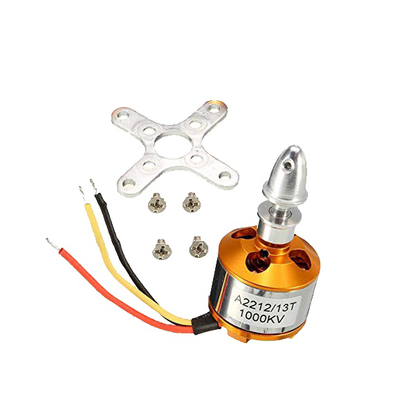 1000 kV Brushless DC Motor for Quadcopters or Multirotors