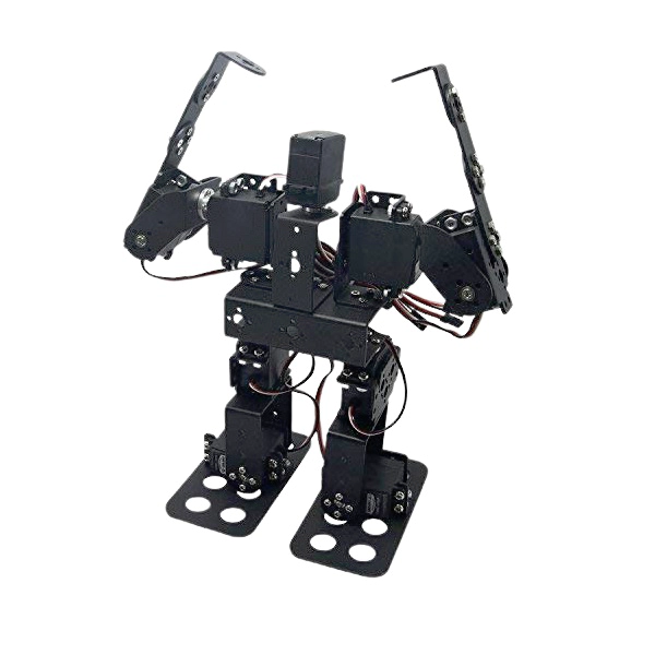 Humanoid Robot Chassis-9DOF Biped DIY Kit Without Servo - Image 2