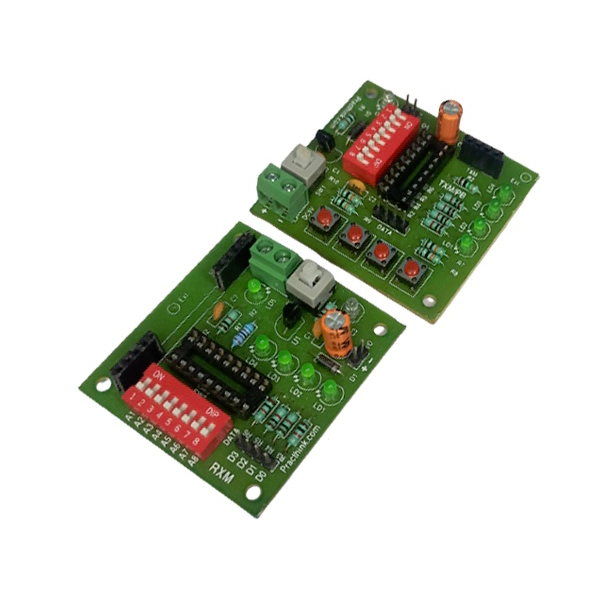 RF Encoder Decoder Board Without HT12E & HT12D IC
