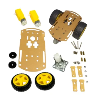 Mini Smart Robot Chassis Robot Kit With Speed Encoder