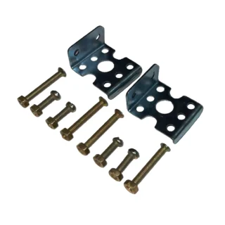 Robot Chassis Fitting (Clamps + Nut Bolts)