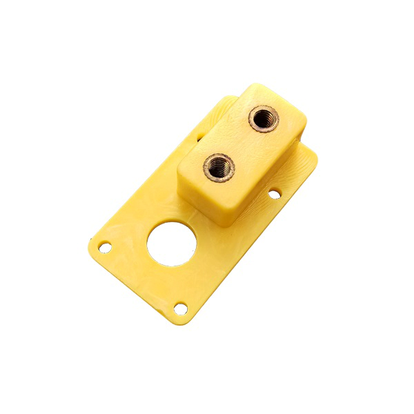 TT BO Motor Mounting Plastic Bracket Yellow