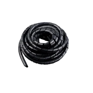 Spiral Wrapping Band-8mm Black - 1Mtr