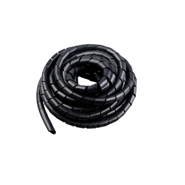 Spiral Wrapping Band-8mm Black - 1Mtr