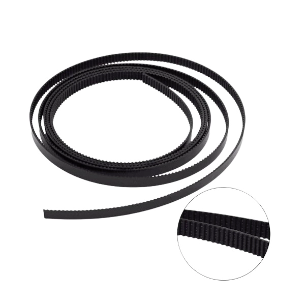 GT2 Width 6mm Black Open Timing Belt For 3D Printer - 1Mtr