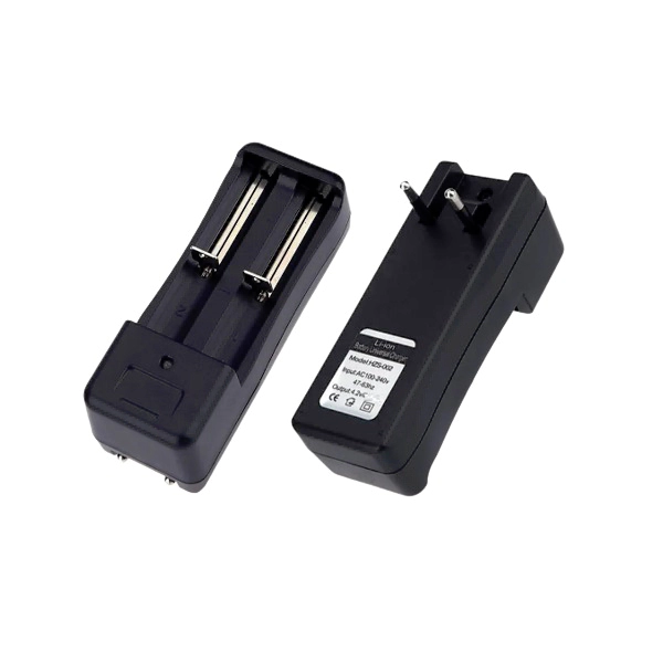Li-ion Battery charger Universal Dual 3.7V Battery (18650 Battery Charger)