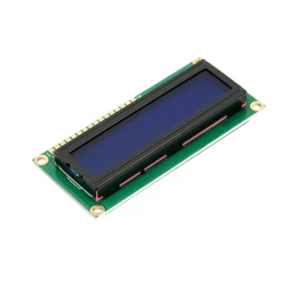 16x2 (1602) LCD Display White Character Blue Backlight