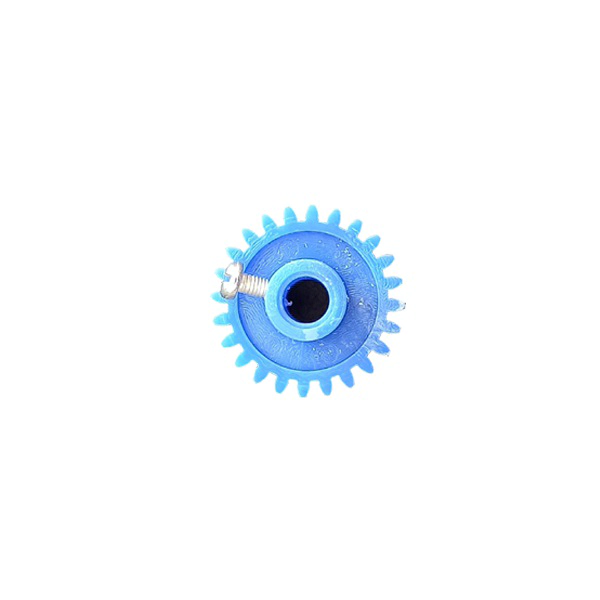 Plastic Blue Thin Spur Gear-24Teeth for 6mm Shaft