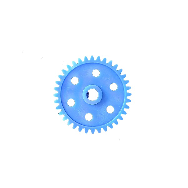 Plastic Blue Thin Spur Gear-36Teeth for 6mm Shaft