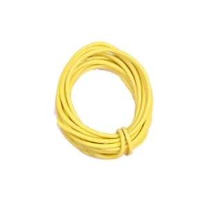 Hookup Wire-Yellow Single Strand-22AWG(Gauge)-1Mtr