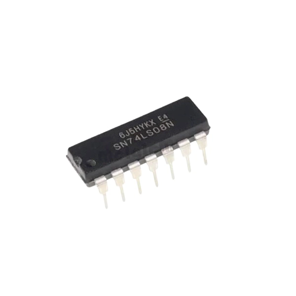 74LS08 Quadruple 2-Input Positive AND Gate IC (7408) DIP-14 Package