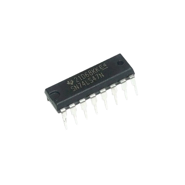 74LS47 BCD to 7-Segment Decoder/Driver IC (7447 IC) DIP-16 Package