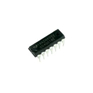 CD4001 Quad 2 Input NOR Gate IC DIP-14 Package