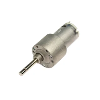 300 RPM- Johnson Geared Motor Side Shaft