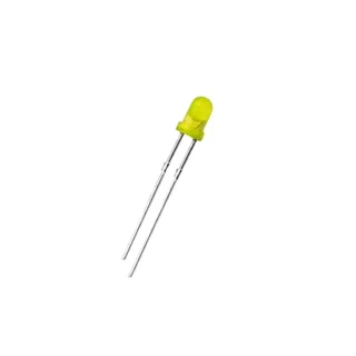 Yellow Color LED, Super Bright- 5mm