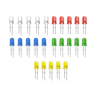 Mix Five Colors LED Pack-5mm (25Pcs)