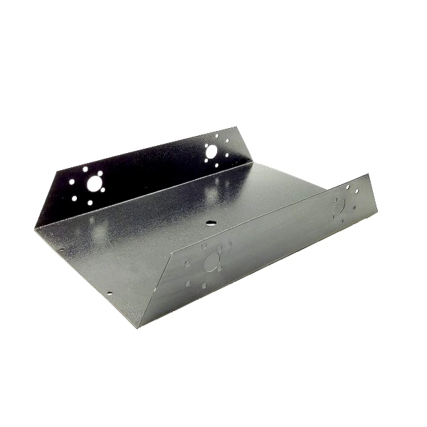 Metal Robot Chassis Small- 4WD Wheel Black