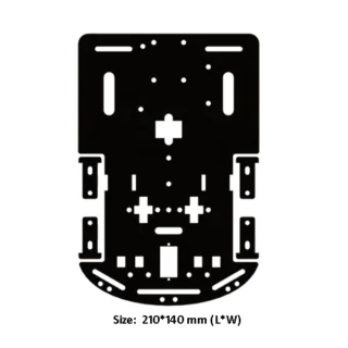 Big Tri Wheel Acrylic Chassis