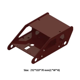 Four Wheel Sport Car Acrylic Chassis