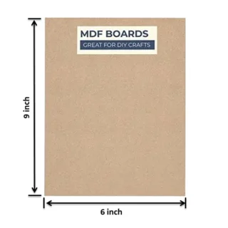 DIY Craft MDF Board- 6*9*2.1(inch)