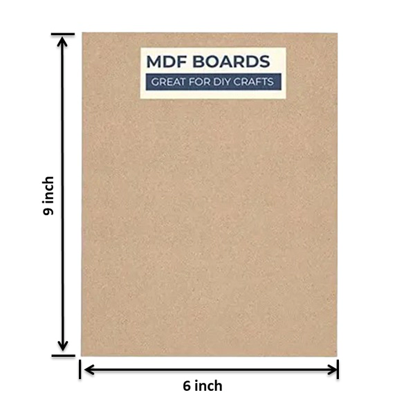 DIY Craft MDF Board- 6*9*2.1(inch)