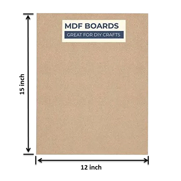 DIY Craft MDF Board- 12*15*2.1(inch)