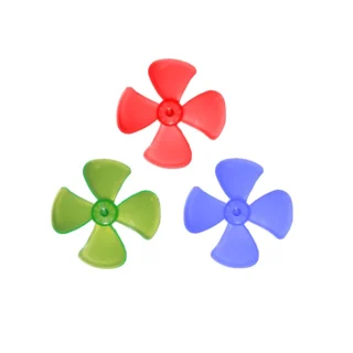 4-Blade DC Toy Motor Fan (Propeller)-1Pcs
