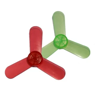 3-Wide Blade DC Toy Motor Fan (Propeller)-1Pcs