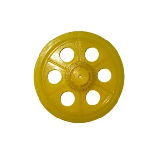 48mm Blue Toy Motor Pulley With Gear