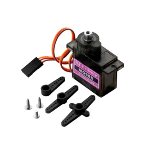 MG90 Mini Half Metal Gear Servo Motor (180° Rotation)