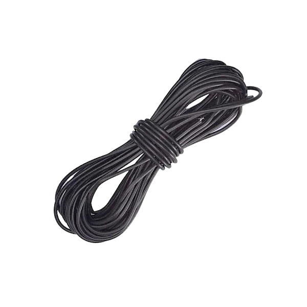 Silicon Wire-Black Colour (7/36AWG Single Core)-1Mtr