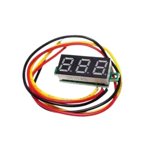 0.28in 0-100v DC Voltmeter Module Three Wire
