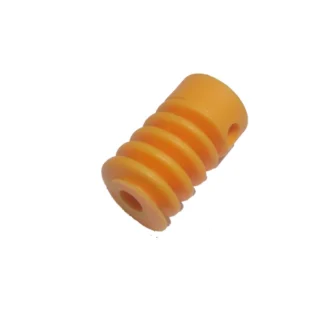 Yellow Worm Gear Module-1.6 For 6mm Shaft