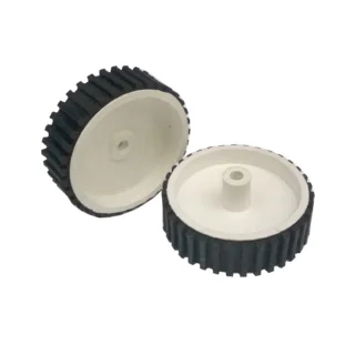 Robot Wheel- 70mm Dia. x 20mm Width for 6mm Shaft (1Pcs)