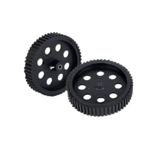 Robot Wheel- 110mm Dia. x 20mm Width for 6mm Shaft (1Pcs)