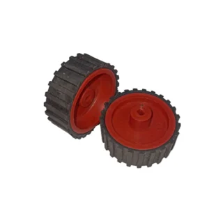 Robot Wheel- 50mm Dia. x 20mm Width for 6mm Shaft (1Pcs)