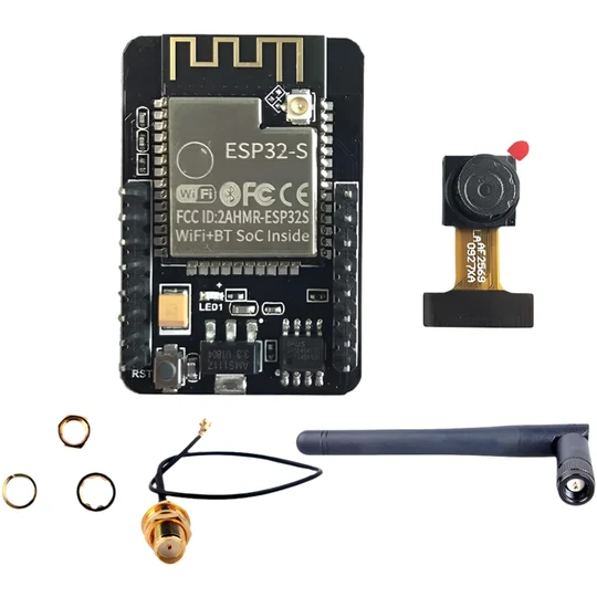 ESP32 CAM DevelopmentBoard WiFi + BluetoothWith OV3660 CameraModule and Antenna - Image 2