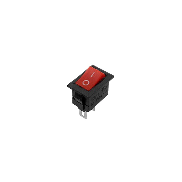 ERSWH013 SPST On-Off Switch-2Pin Red-Ercoms Robotics Lab