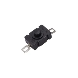 ERSWH021 Push To ON-OFF Switch Black-Ercoms Robotics Lab