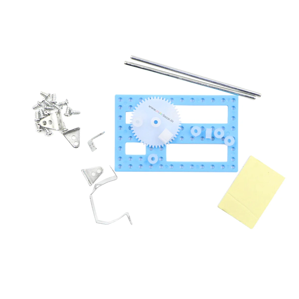 Mini Solar Powered DIY Toy Car Kit - Image 4