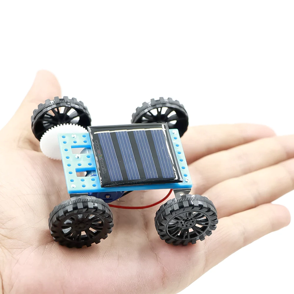 Mini Solar Powered DIY Toy Car Kit - Image 2