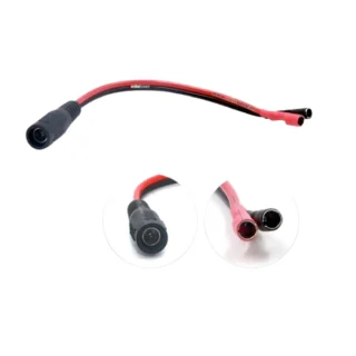5.5×2.1mm DC Power Jack Wire With Female Bullet Connector