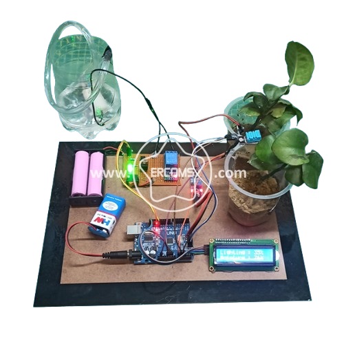 Plants Health Monitoring With Irrigation System