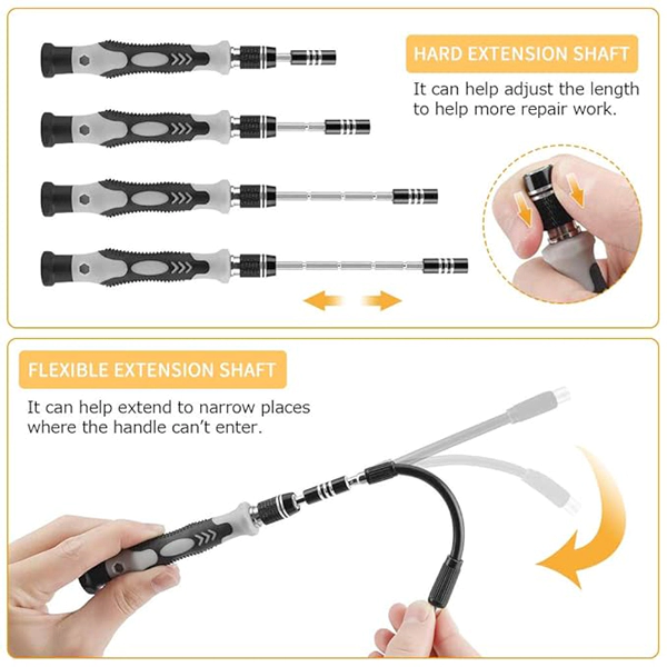 45-in-1 CR-V Precision Screwdriver Set Model No.8812 - Image 3