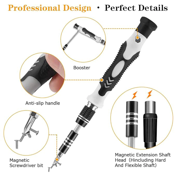 45-in-1 CR-V Precision Screwdriver Set Model No.8812 - Image 2