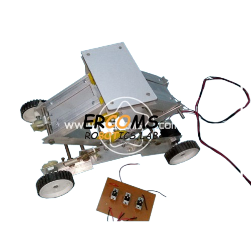 Motorized Scissor Jack with Suspension and Crawler