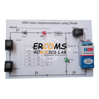 AND Gate Implementation Using Diode – Paper Circuit Project