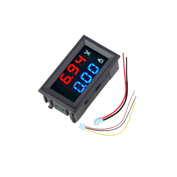 0.28″ Digital Voltmeter (0-100V) and Ammeter (10 A) Dual LED Voltage Current Measurement Module