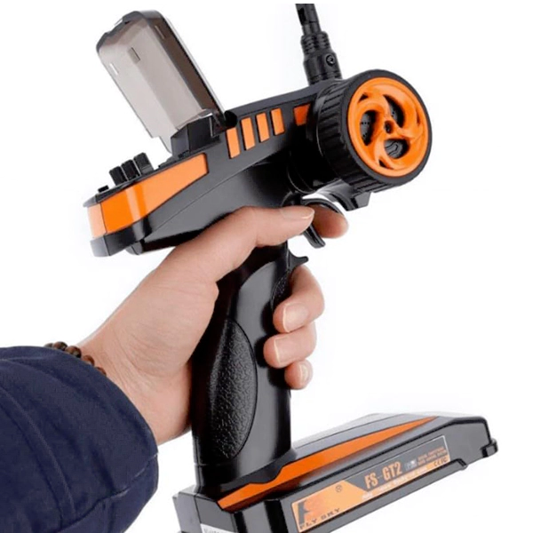 Flysky FS-GT2 Transmitter with FS-GR3E Receiver for Rc Car/Boat - Image 2