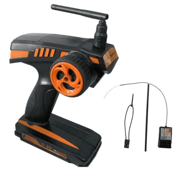 Flysky FS-GT2 Transmitter with FS-GR3E Receiver for Rc Car/Boat